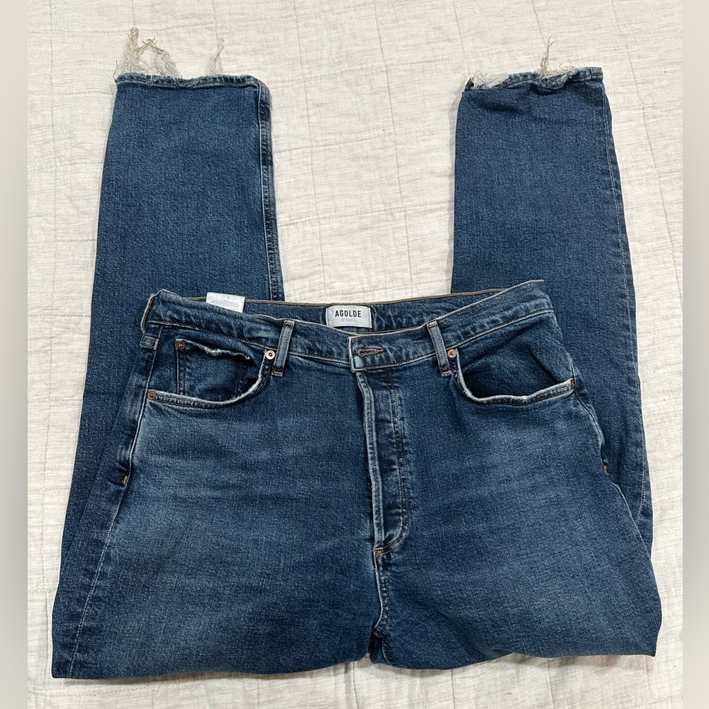 Agolde straight leg jeans